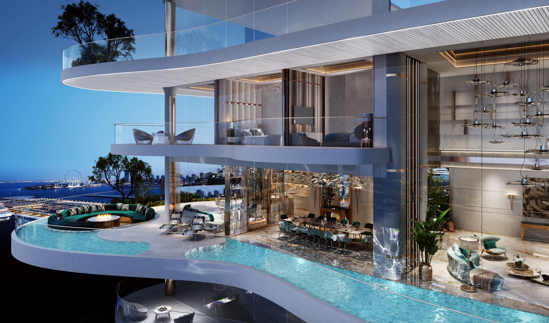 Damac Bay, image 14 of 23. Render supplied by developer.