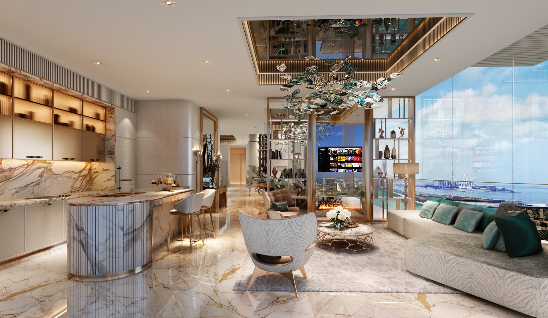 Damac Bay, image 15 of 23. Render supplied by developer.