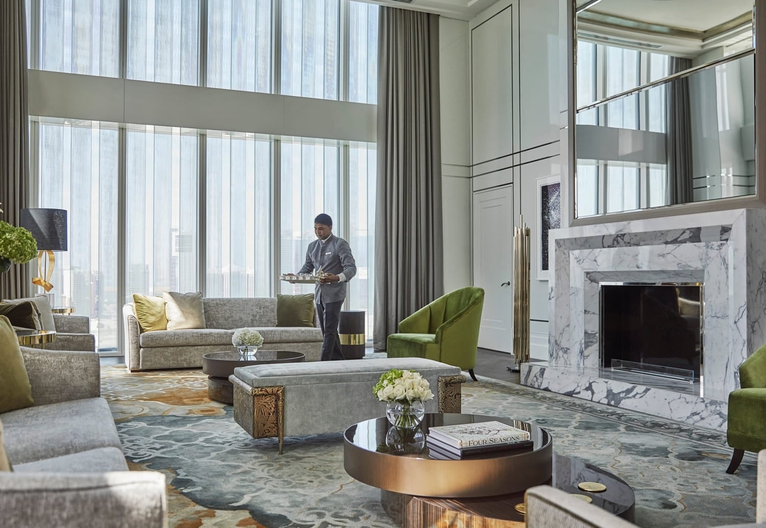 Four Seasons Private Residences Abu Dhabi at At Al Maryah Island by Mubadala Development Company, image 4 of 8. Render supplied by developer.