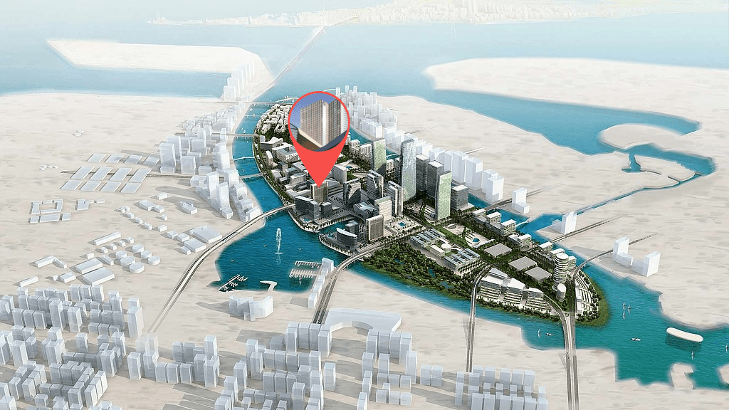 Four Seasons Private Residences Abu Dhabi at At Al Maryah Island by Mubadala Development Company, image 7 of 8. Render supplied by developer.