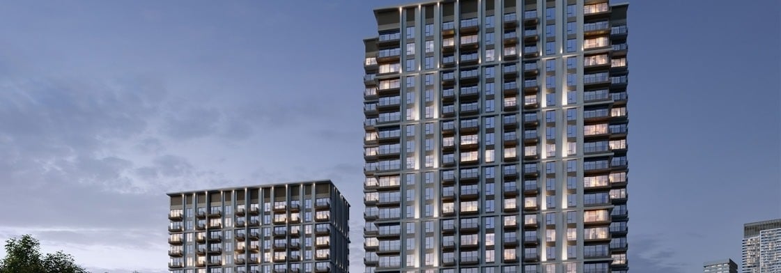 Altus by Emaar, Dubai Creek Harbour. Render supplied by developer.