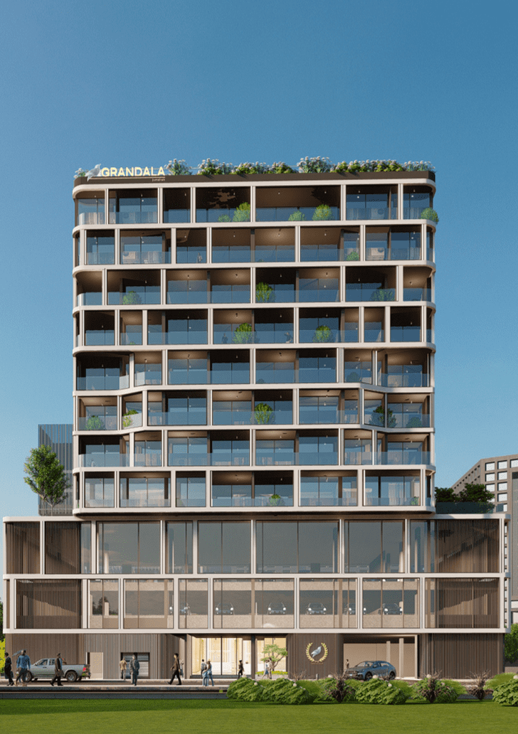 The Grandala by Palladium Prime Real Estate Development, image 1 of 9. Render supplied by developer.