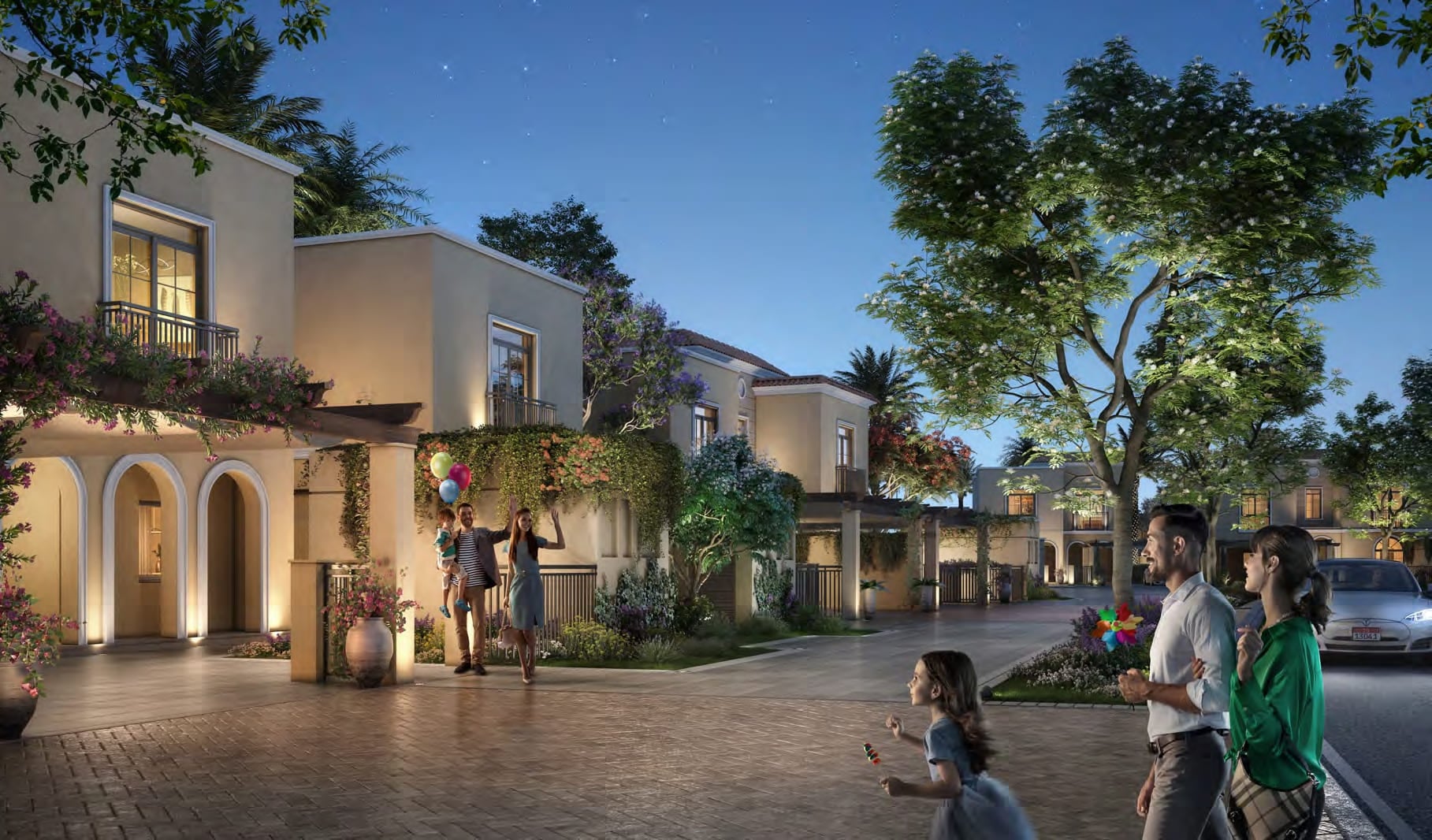 Yas Park Views by Aldar, image 3 of 11. Render supplied by developer.