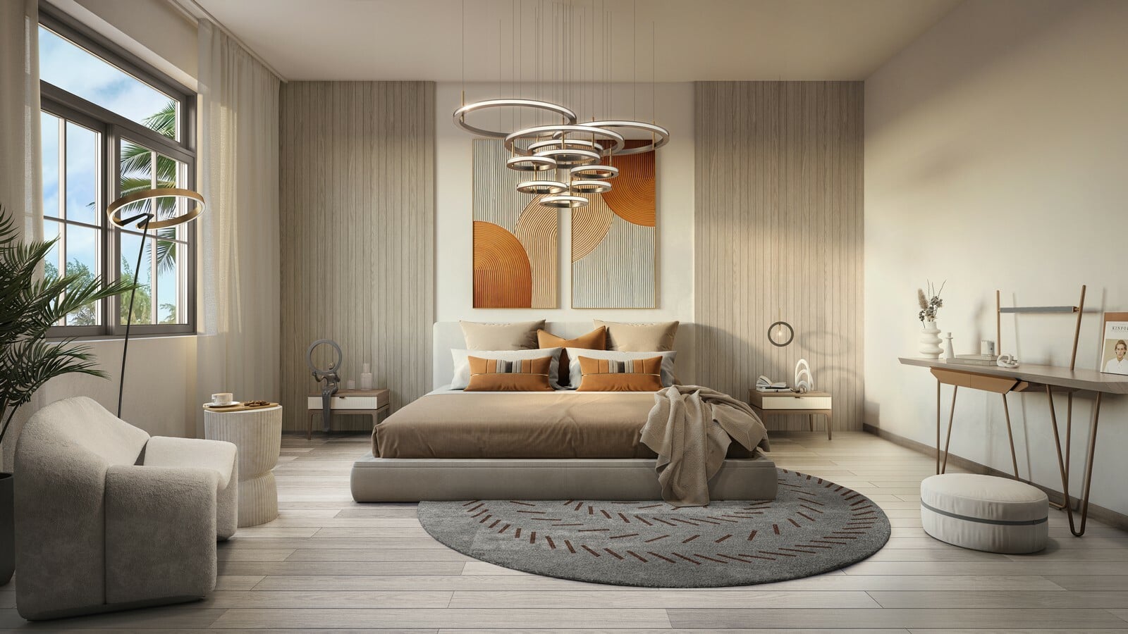 Yas Park Views by Aldar, image 7 of 11. Render supplied by developer.