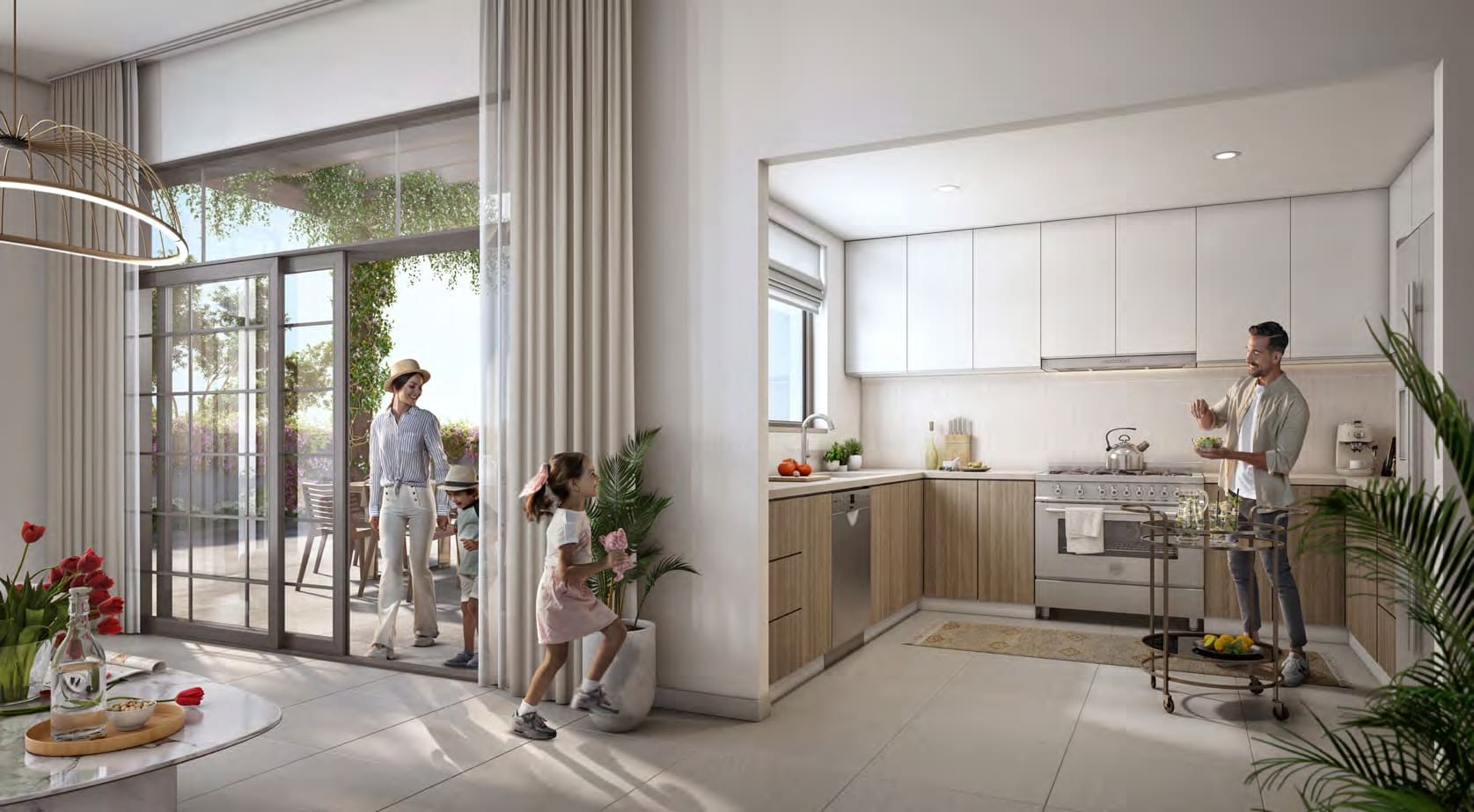 Yas Park Views by Aldar, image 10 of 11. Render supplied by developer.