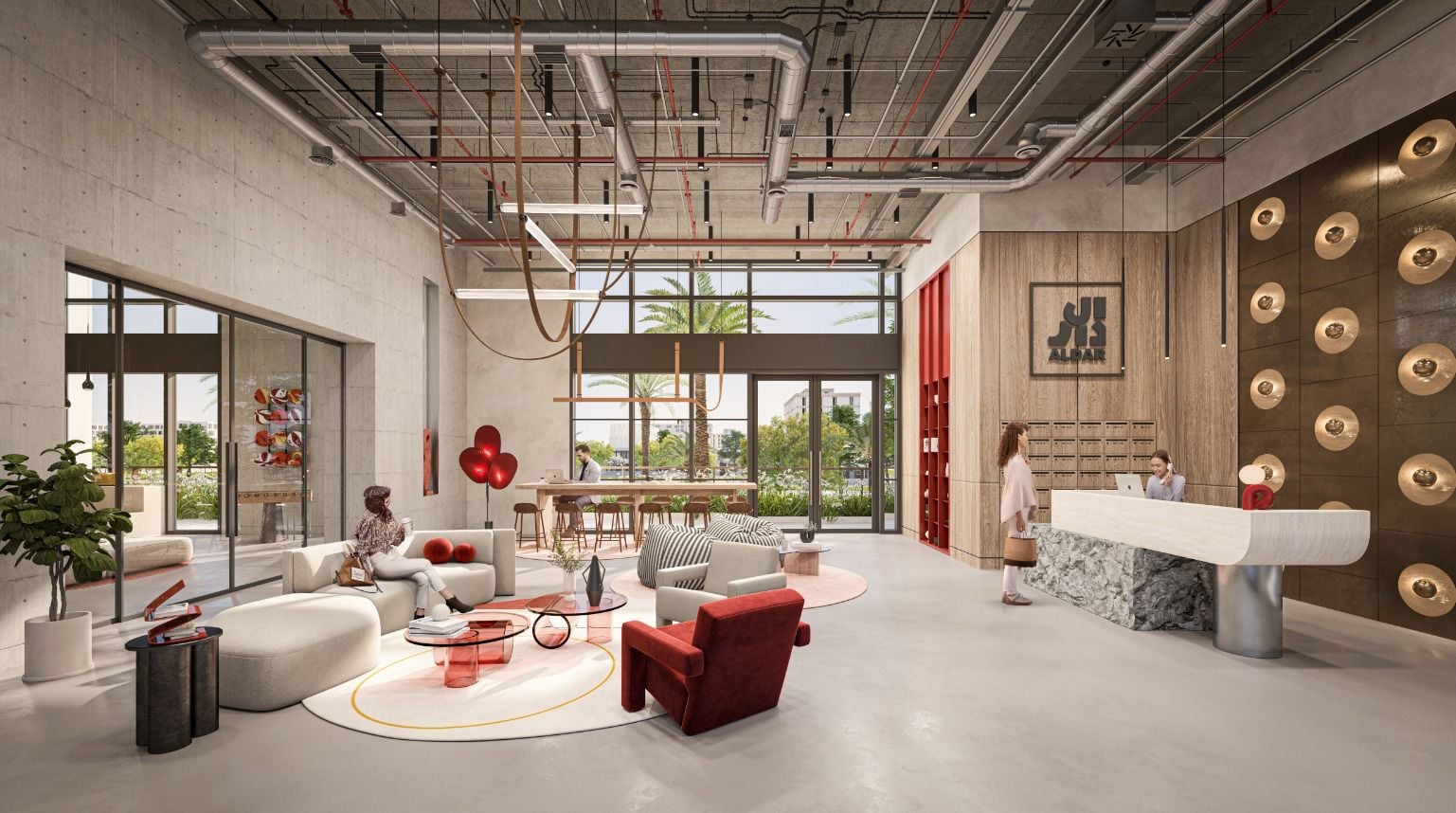 Manarat Living 2 by Aldar, image 6 of 6. Render supplied by developer.