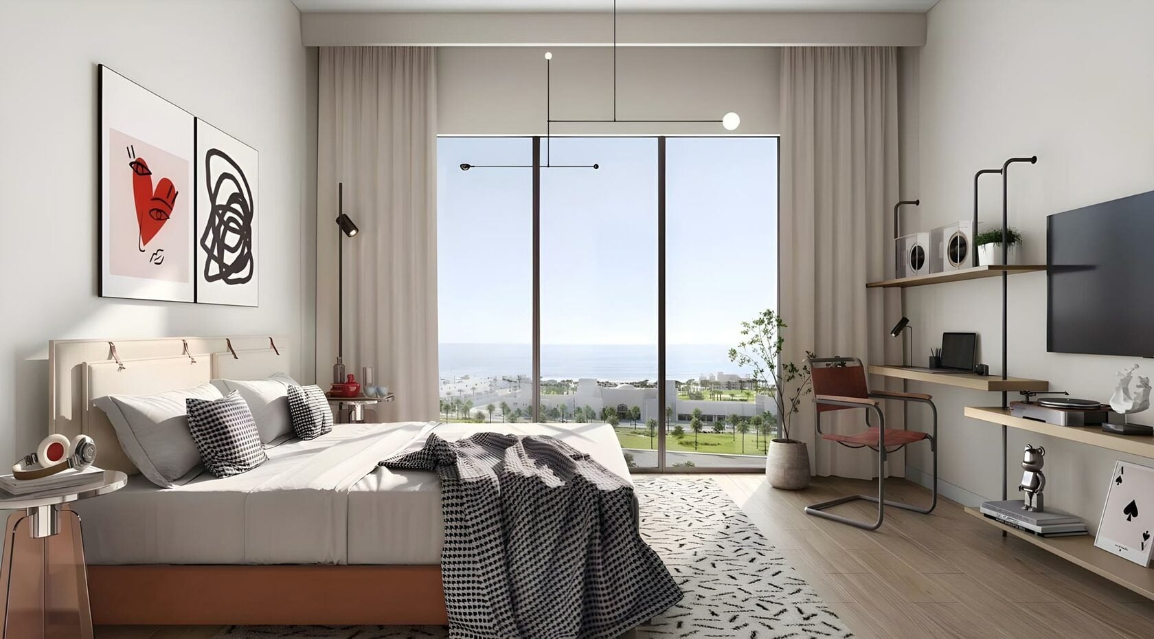 Manarat Living 2 by Aldar, image 2 of 6. Render supplied by developer.