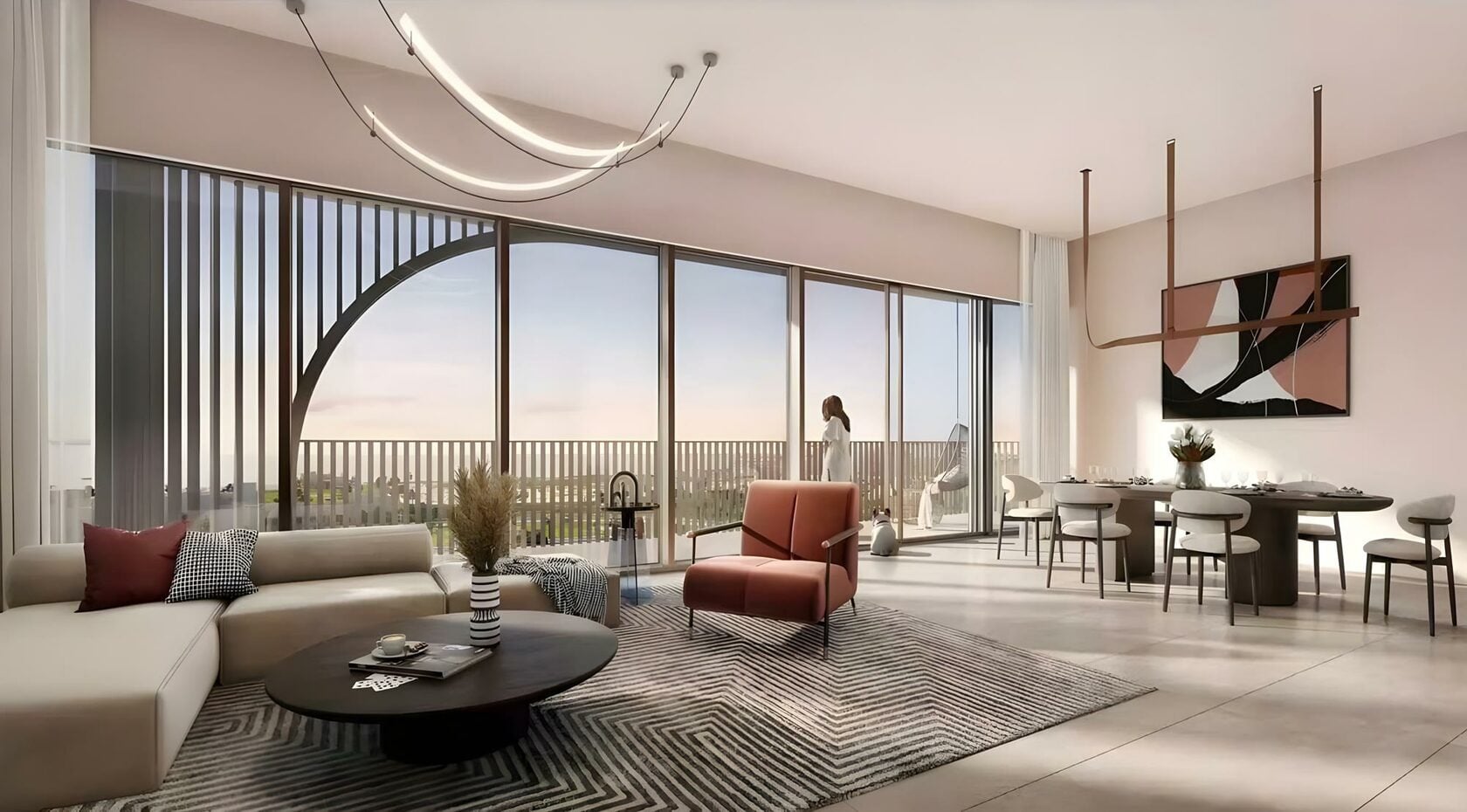 Manarat Living 2 by Aldar, image 3 of 6. Render supplied by developer.