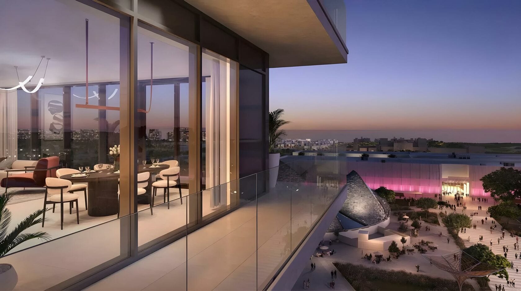 Manarat Living 2 by Aldar, image 1 of 6. Render supplied by developer.