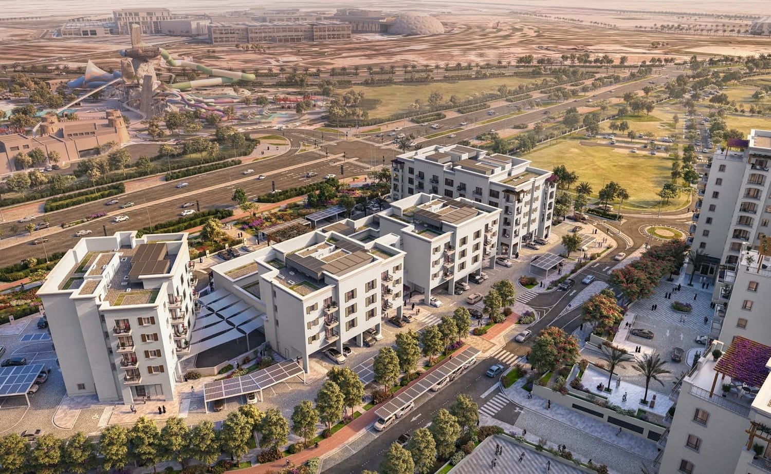 Yas Golf Collection by Aldar, image 2 of 14. Render supplied by developer.