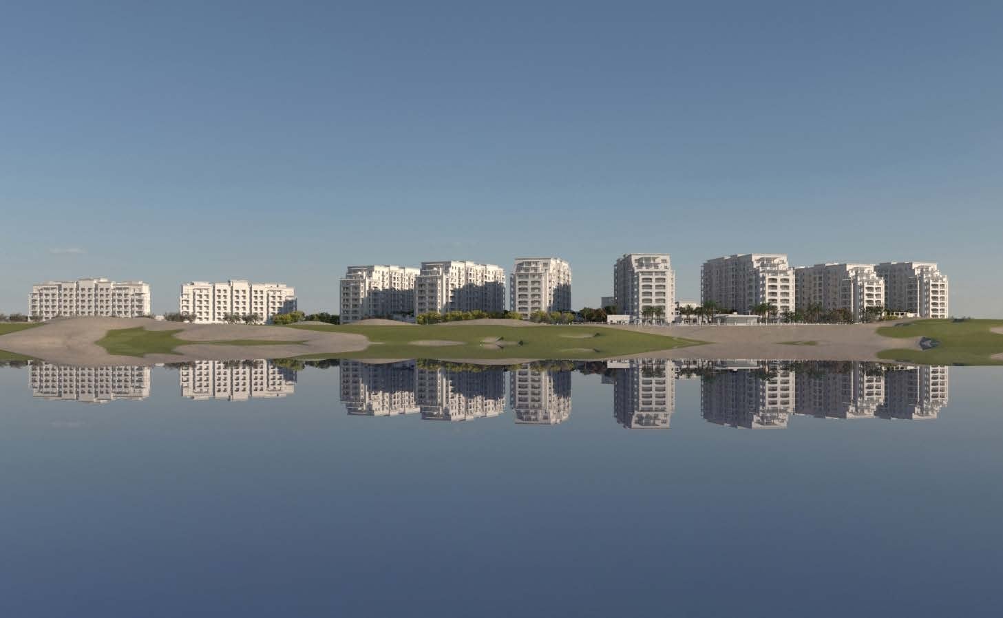 Yas Golf Collection by Aldar, image 3 of 14. Render supplied by developer.