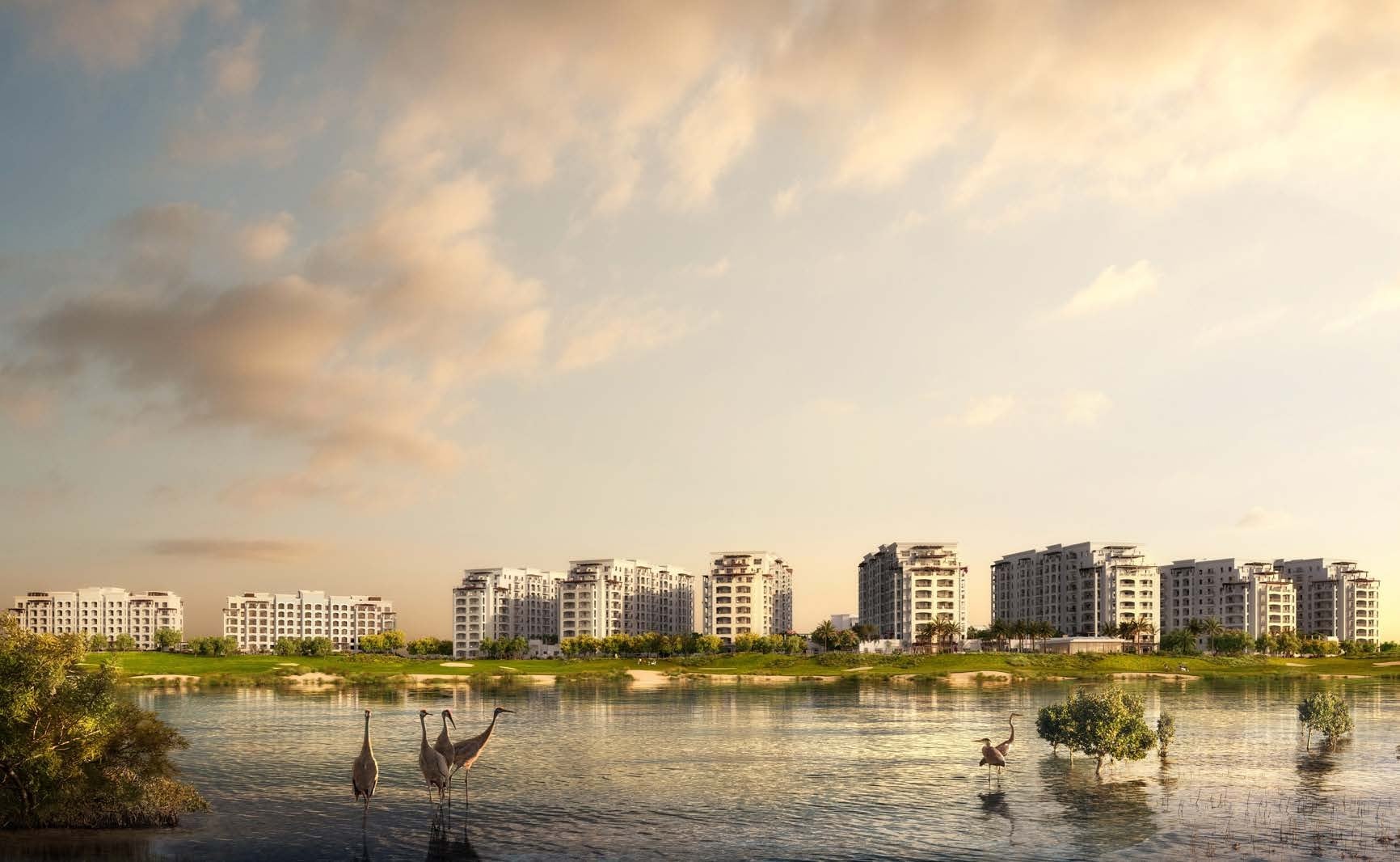 Yas Golf Collection by Aldar, image 4 of 14. Render supplied by developer.