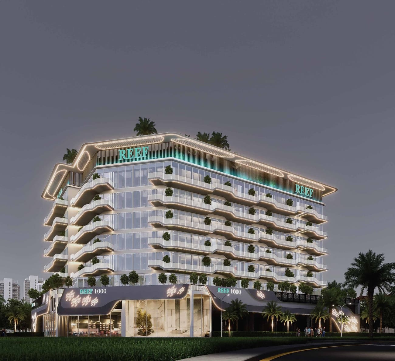 Reef 1000, image 1 of 26. Render supplied by developer.