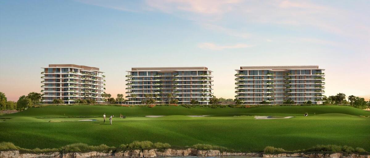 Waldorf Astoria Residences Yas by Aldar in Yas Island, render supplied by developer