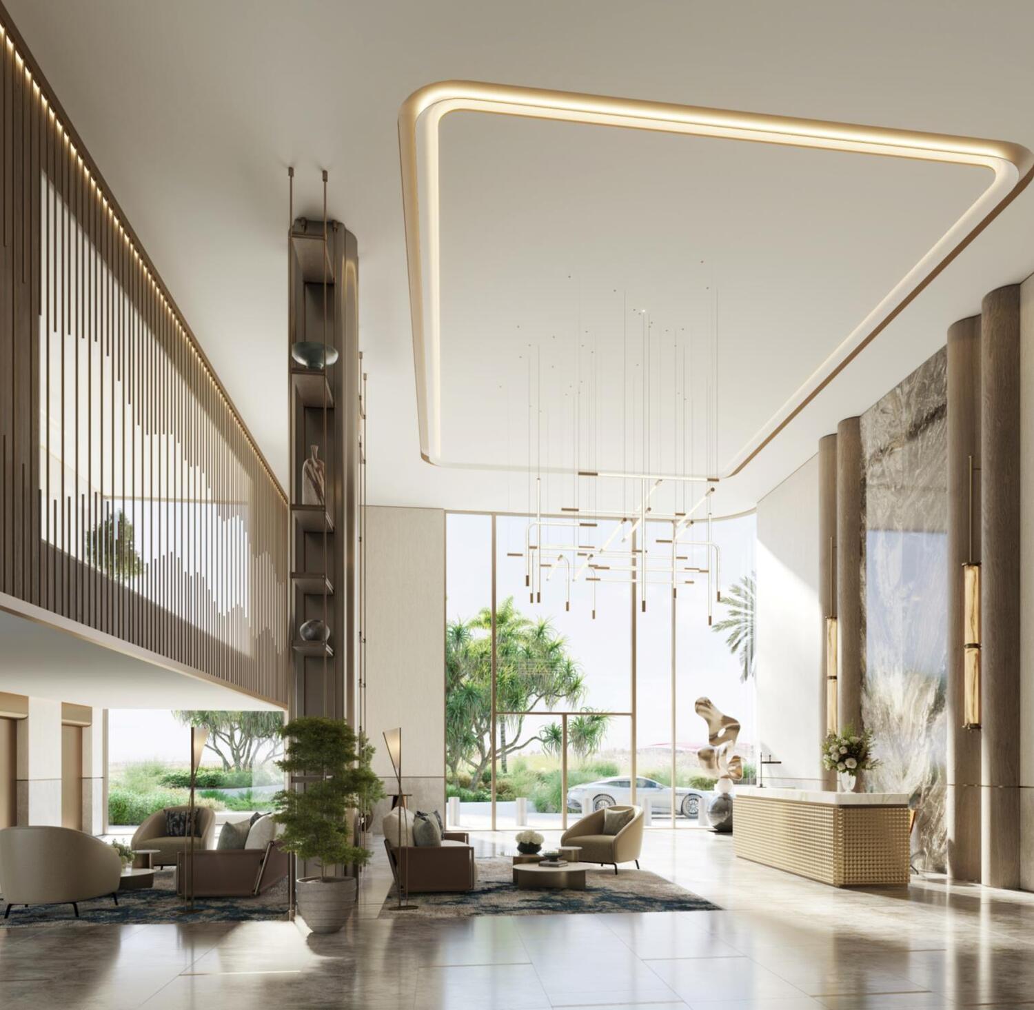 Waldorf Astoria Residences Yas by Aldar, image 15 of 15. Render supplied by developer.