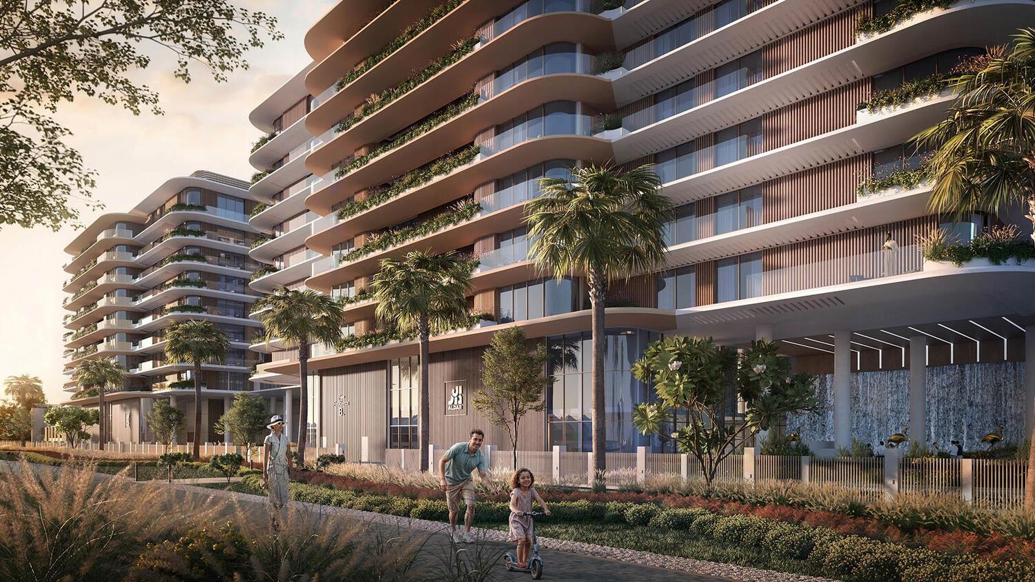 Waldorf Astoria Residences Yas by Aldar, image 2 of 15. Render supplied by developer.