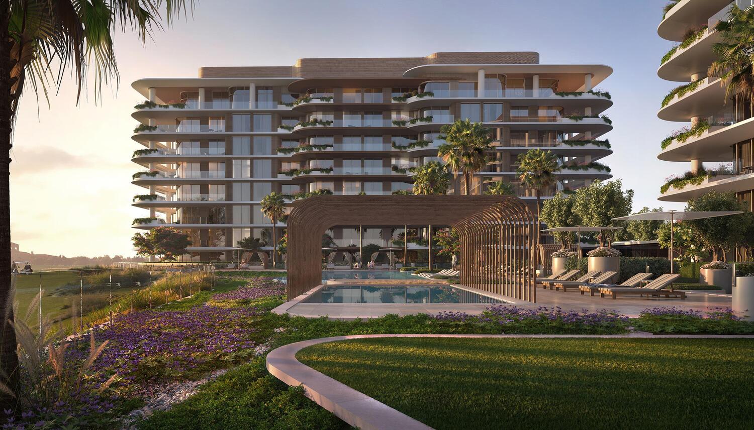 Waldorf Astoria Residences Yas by Aldar, image 4 of 15. Render supplied by developer.