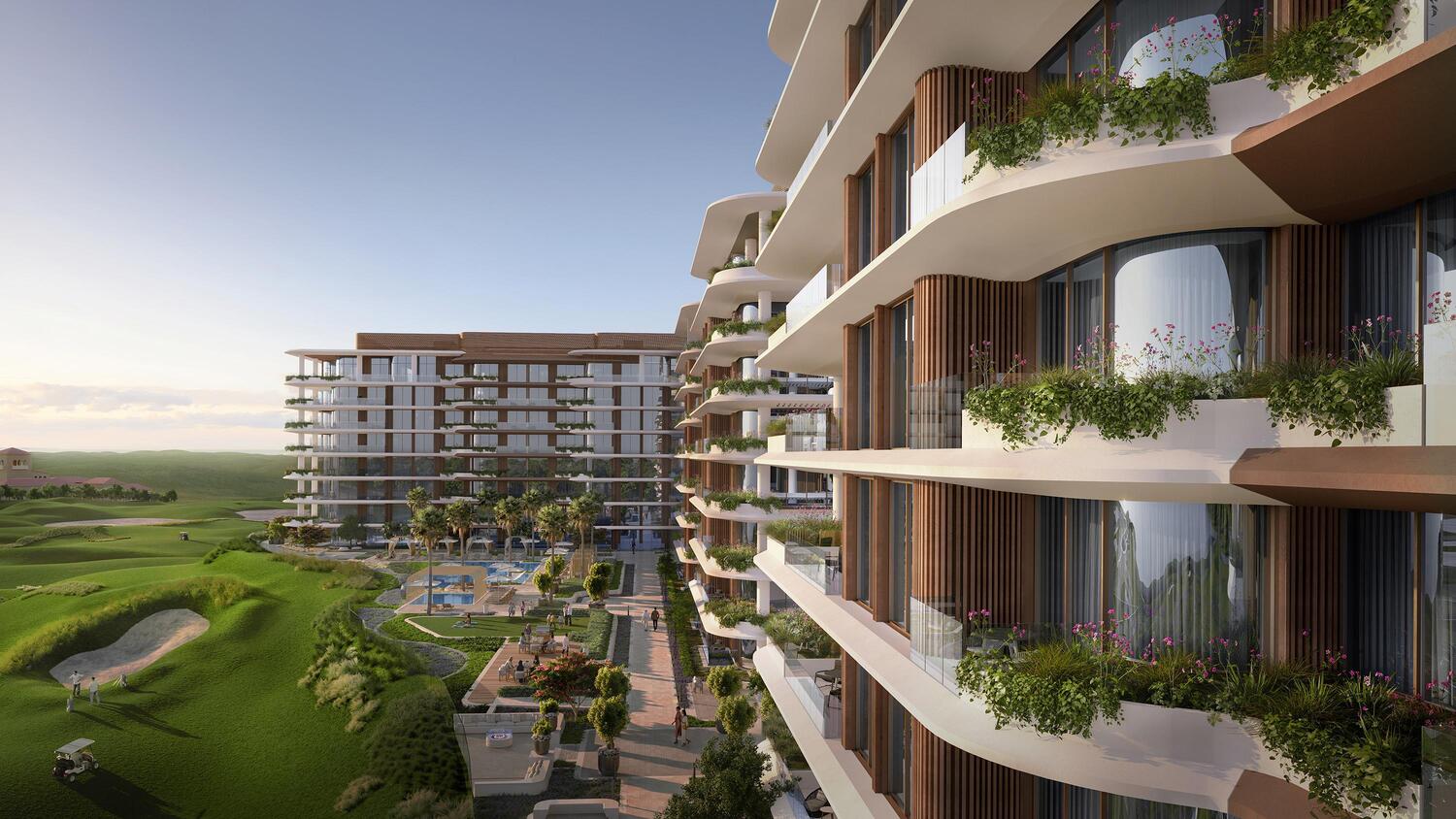Waldorf Astoria Residences Yas by Aldar, image 5 of 15. Render supplied by developer.