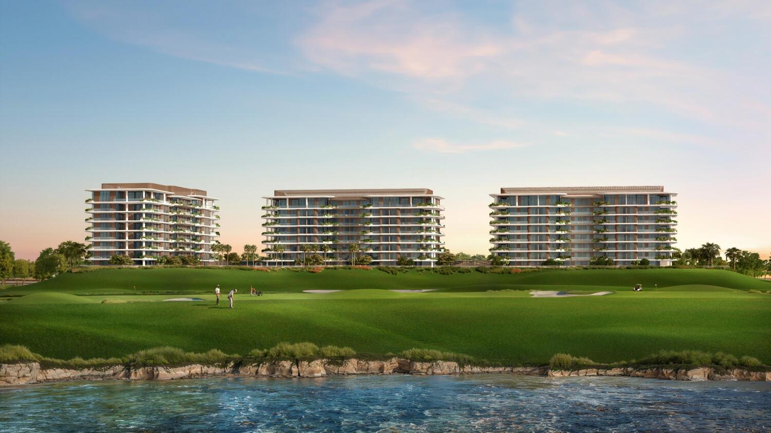 Waldorf Astoria Residences Yas by Aldar, image 7 of 15. Render supplied by developer.