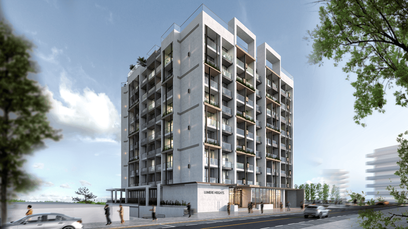 Lumiere Heights by AJ Gargash Real Estate Development in Al Jaddaf Waterfront, render supplied by developer