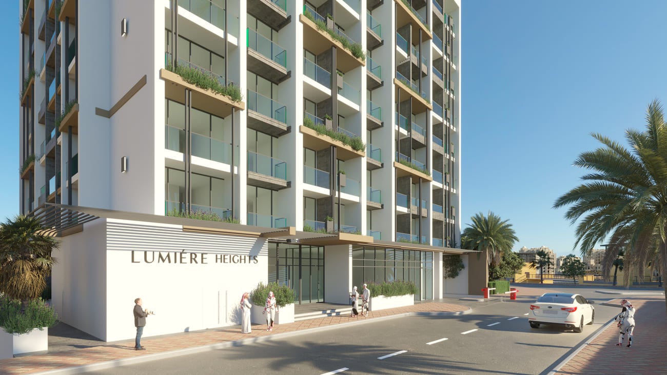 Lumiere Heights by AJ Gargash Real Estate Development, image 4 of 29. Render supplied by developer.
