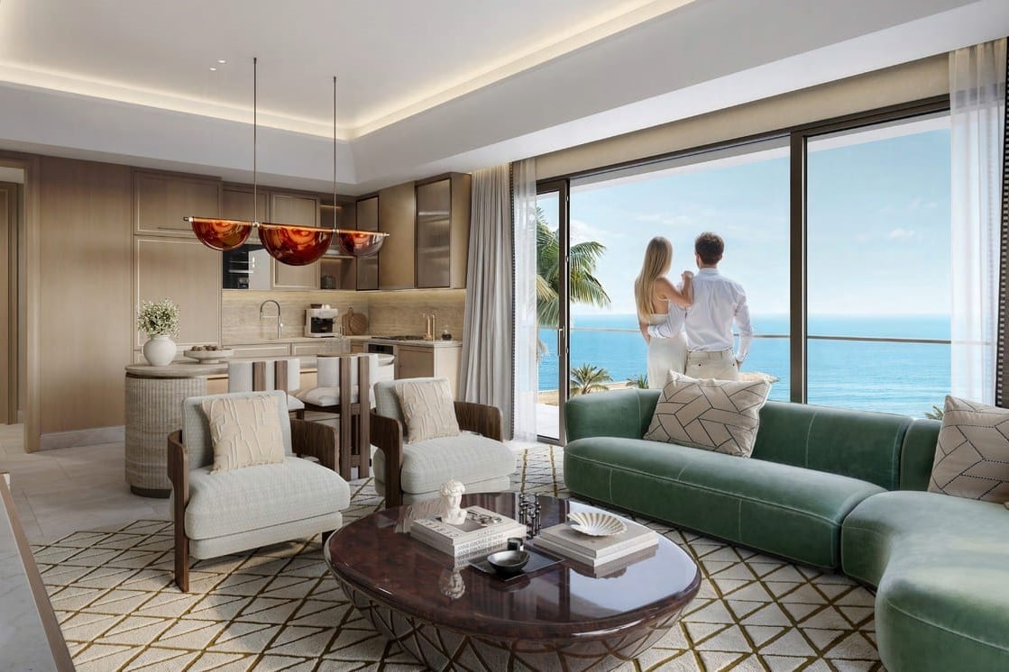 Fairmont Residences Al Marjan Island 1 & 2 by Ardee Developments, image 5 of 9. Render supplied by developer.