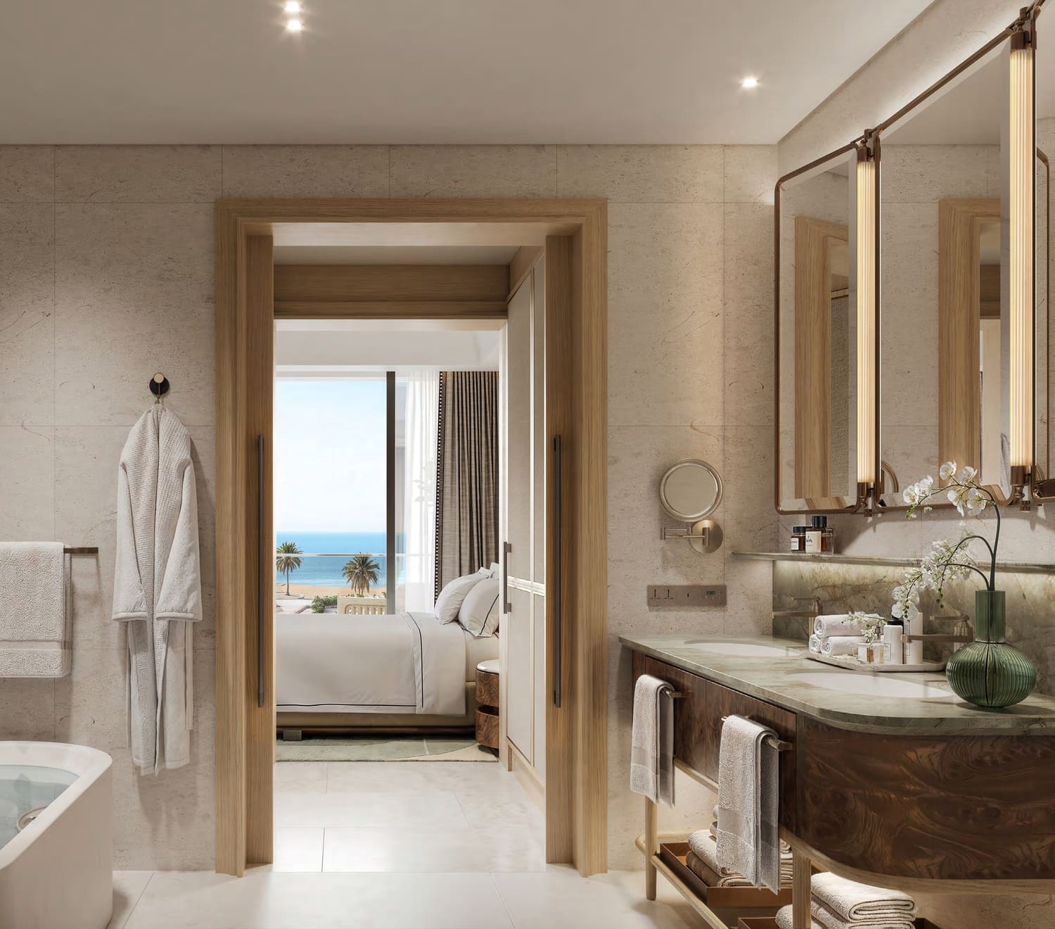 Fairmont Residences Al Marjan Island 1 & 2 by Ardee Developments, image 6 of 9. Render supplied by developer.