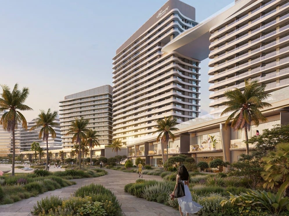 Fairmont Residences Al Marjan Island 1 & 2 by Ardee Developments, image 4 of 9. Render supplied by developer.