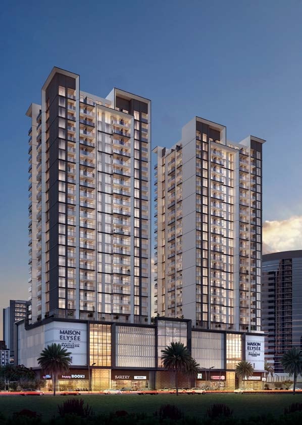 Maison Elysee I by Pantheon, image 1 of 7. Render supplied by developer.