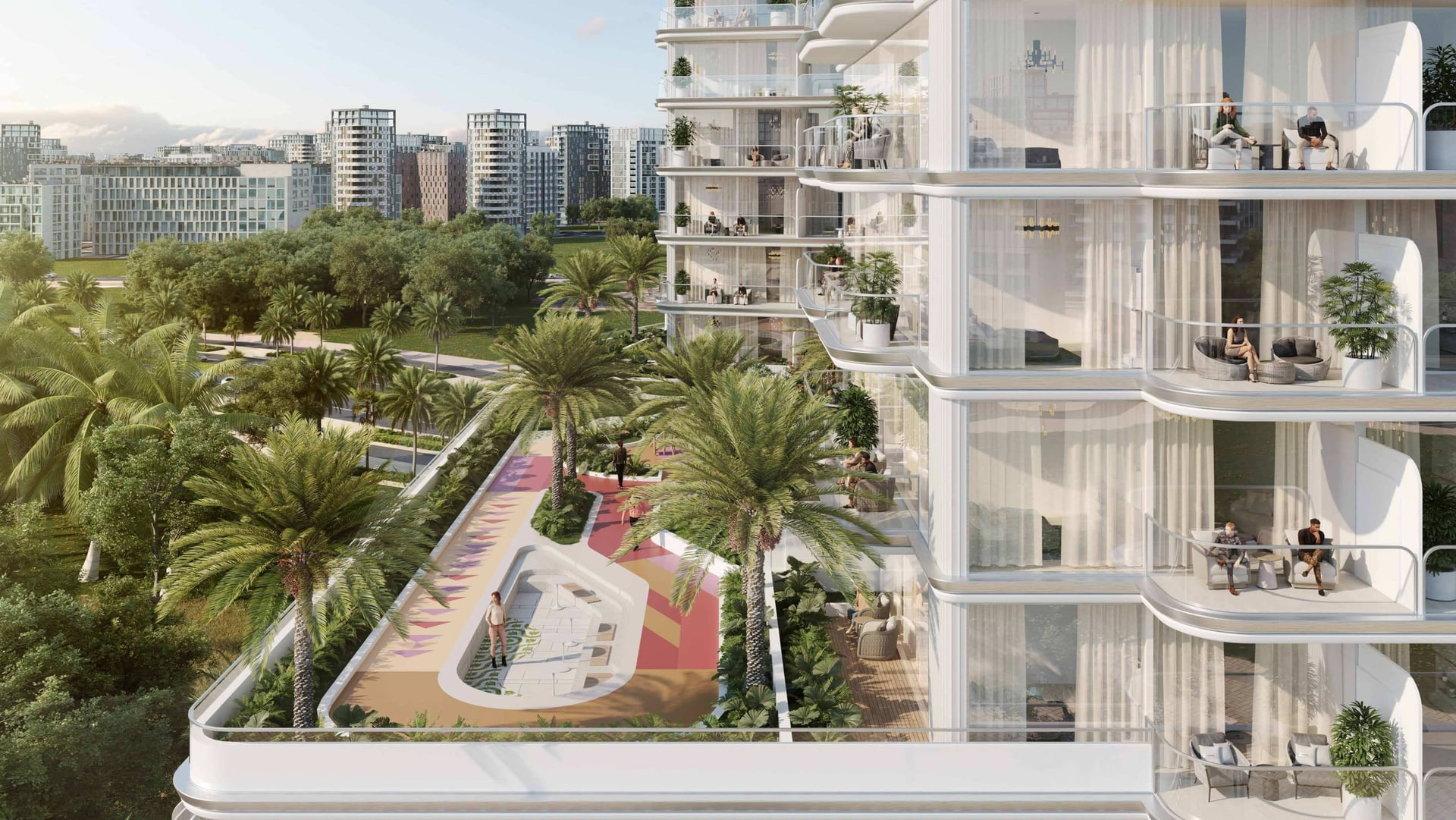 Cove Grand by Imtiaz, Dubailand Residence Complex. Render supplied by developer.