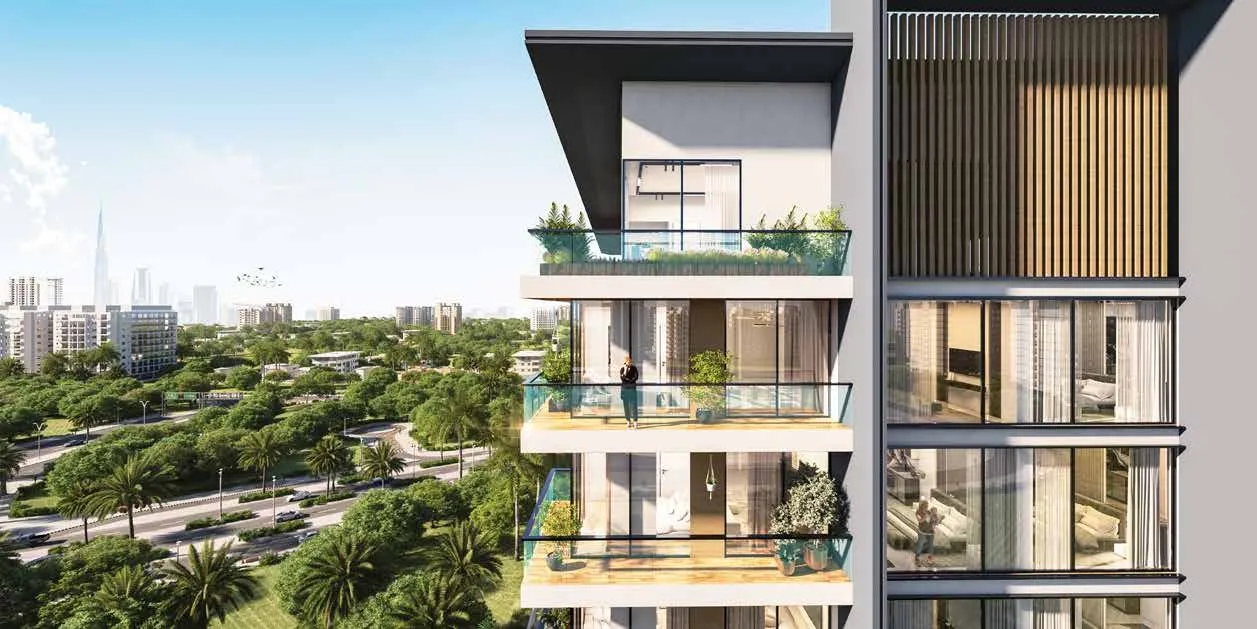 AUM 99 Residences by AG Properties, image 1 of 7. Render supplied by developer.