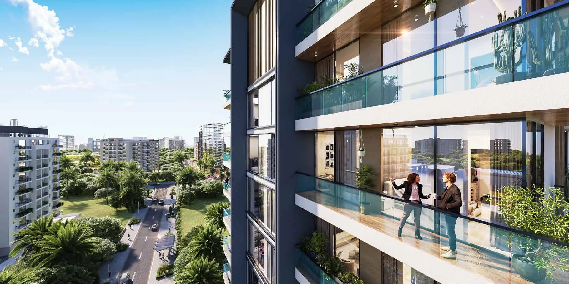 AUM 99 Residences by AG Properties, image 4 of 7. Render supplied by developer.