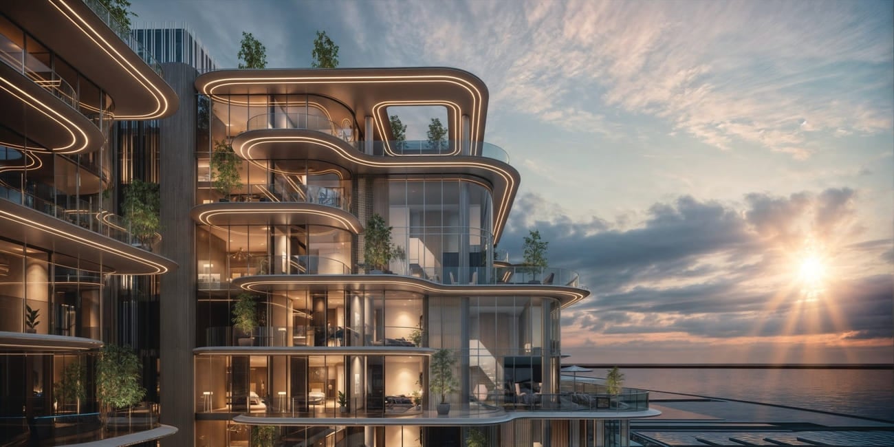 Cotier House by Imtiaz, image 5 of 20. Render supplied by developer.