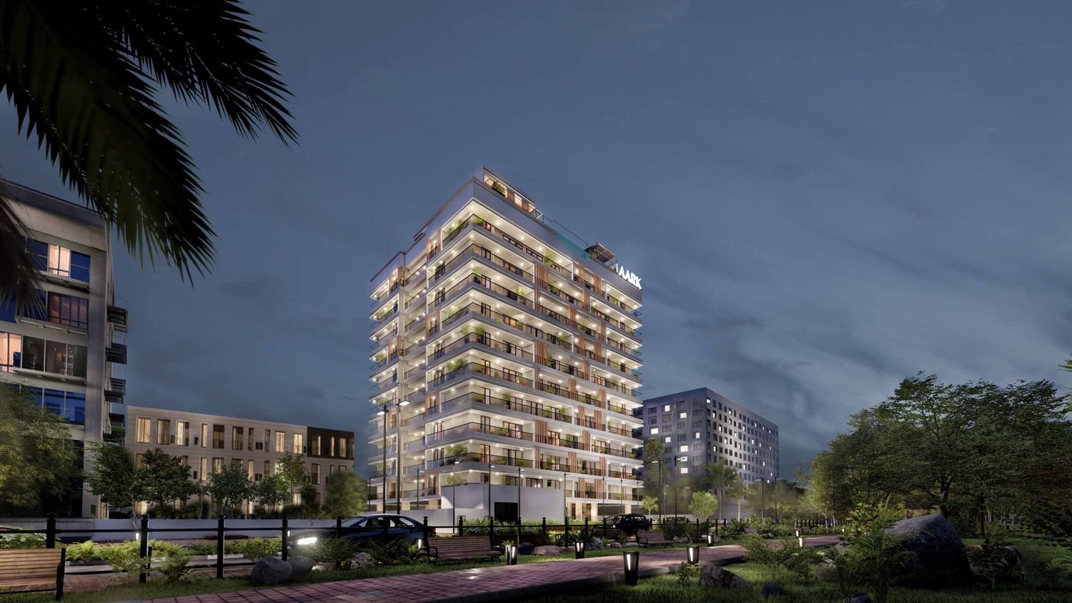 Aark Residences, image 3 of 24. Render supplied by developer.