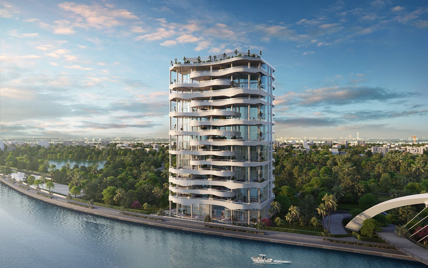 One Canal Residences by AHS Properties, image 2 of 6. Render supplied by developer.