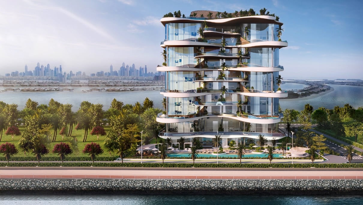 One Crescent Palm by AHS Properties, image 1 of 6. Render supplied by developer.