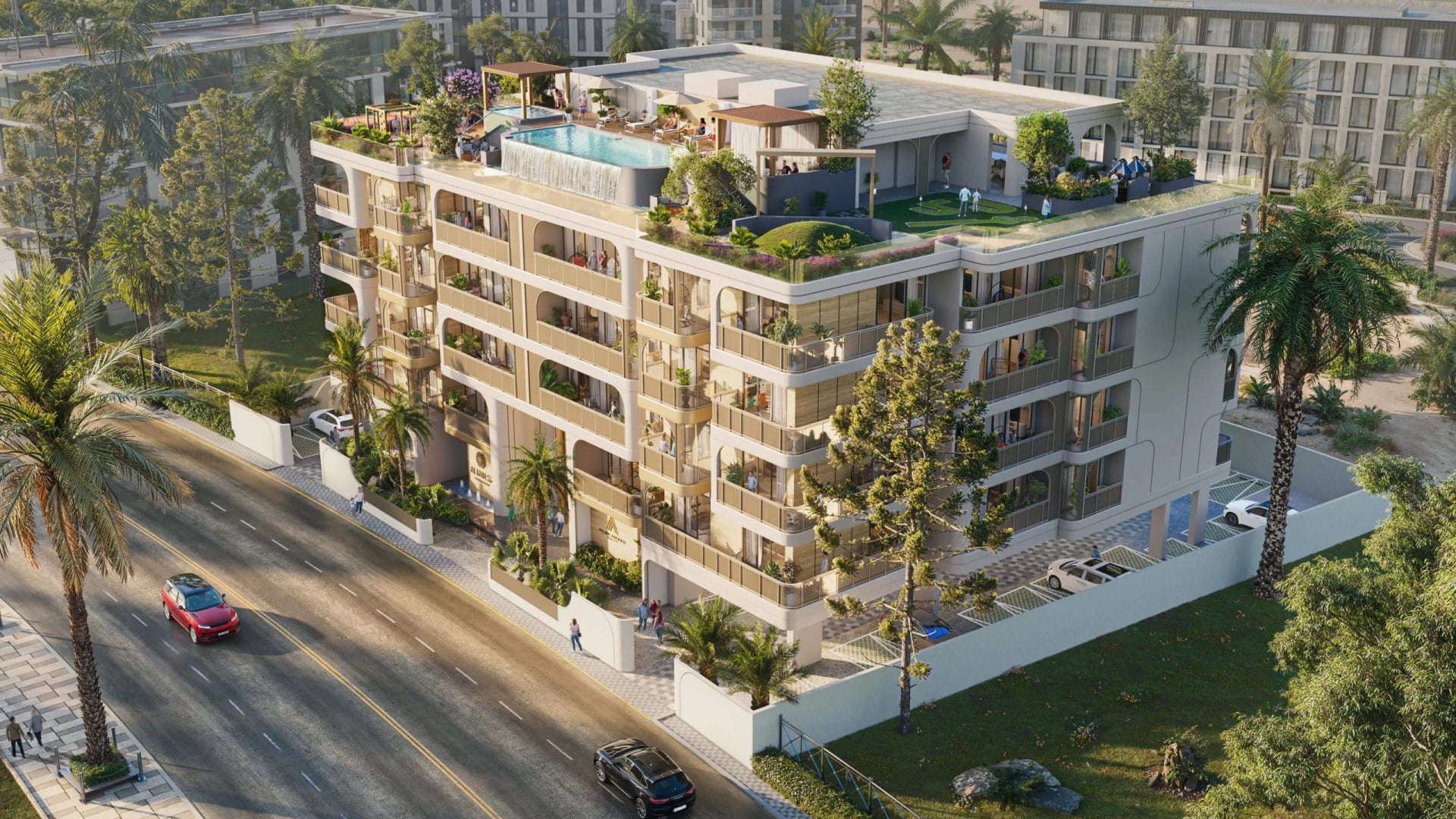 Altair 52 by Acube Development, Dubai South. Render supplied by developer.
