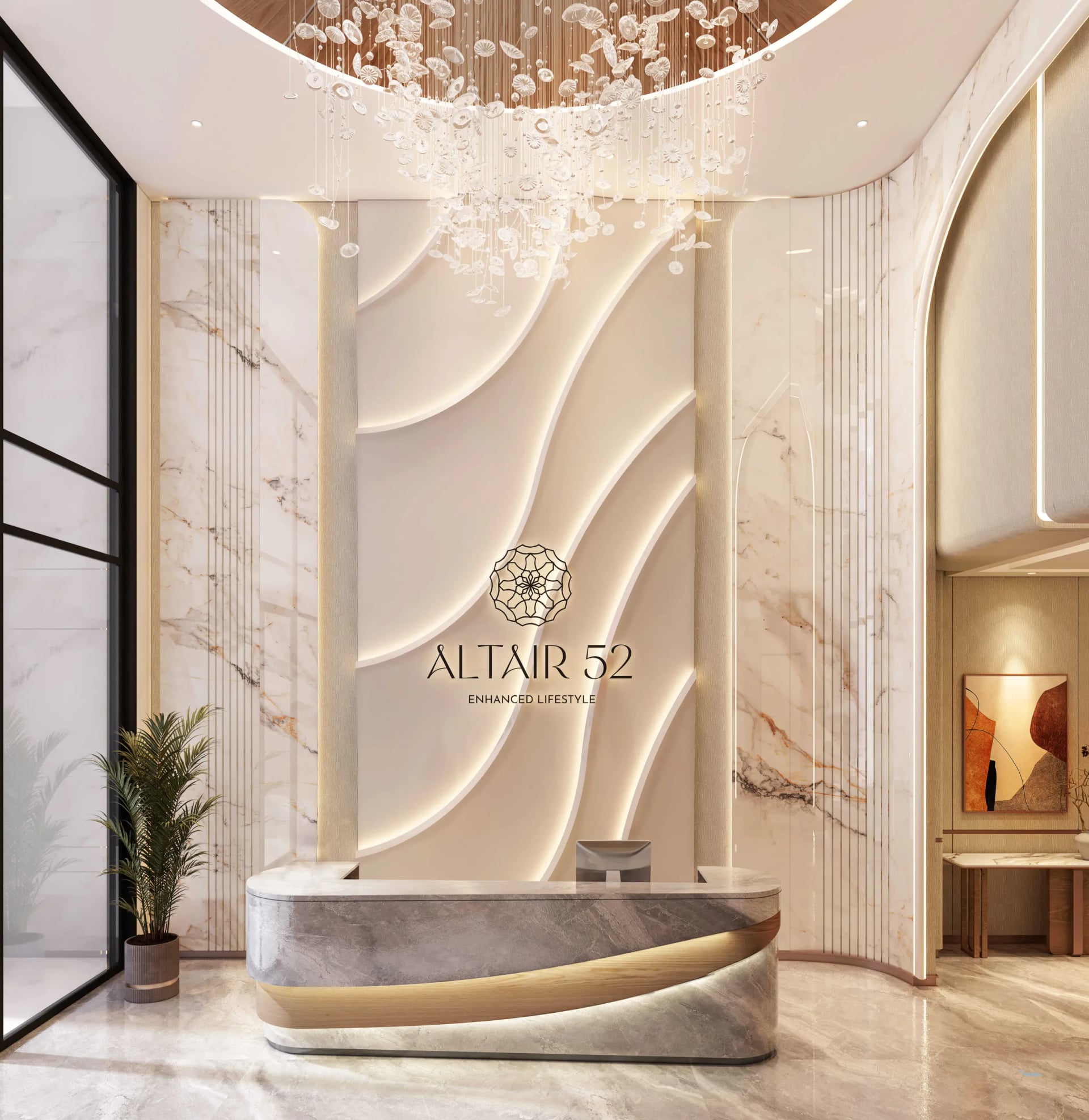 Altair 52 by Acube Development, image 8 of 9. Render supplied by developer.
