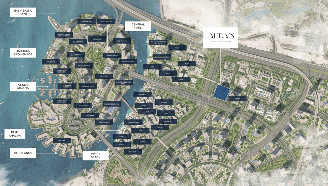 Altan by Emaar, image 5 of 5. Render supplied by developer.
