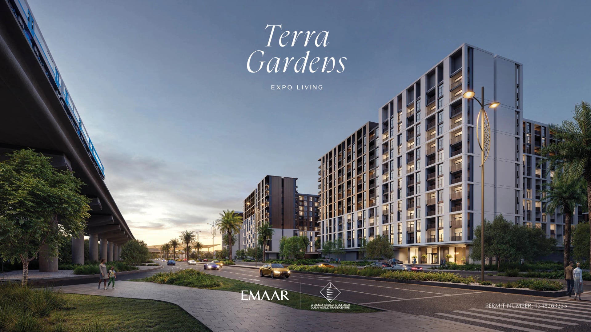Terra Gardens by Emaar, image 2 of 6. Render supplied by developer.
