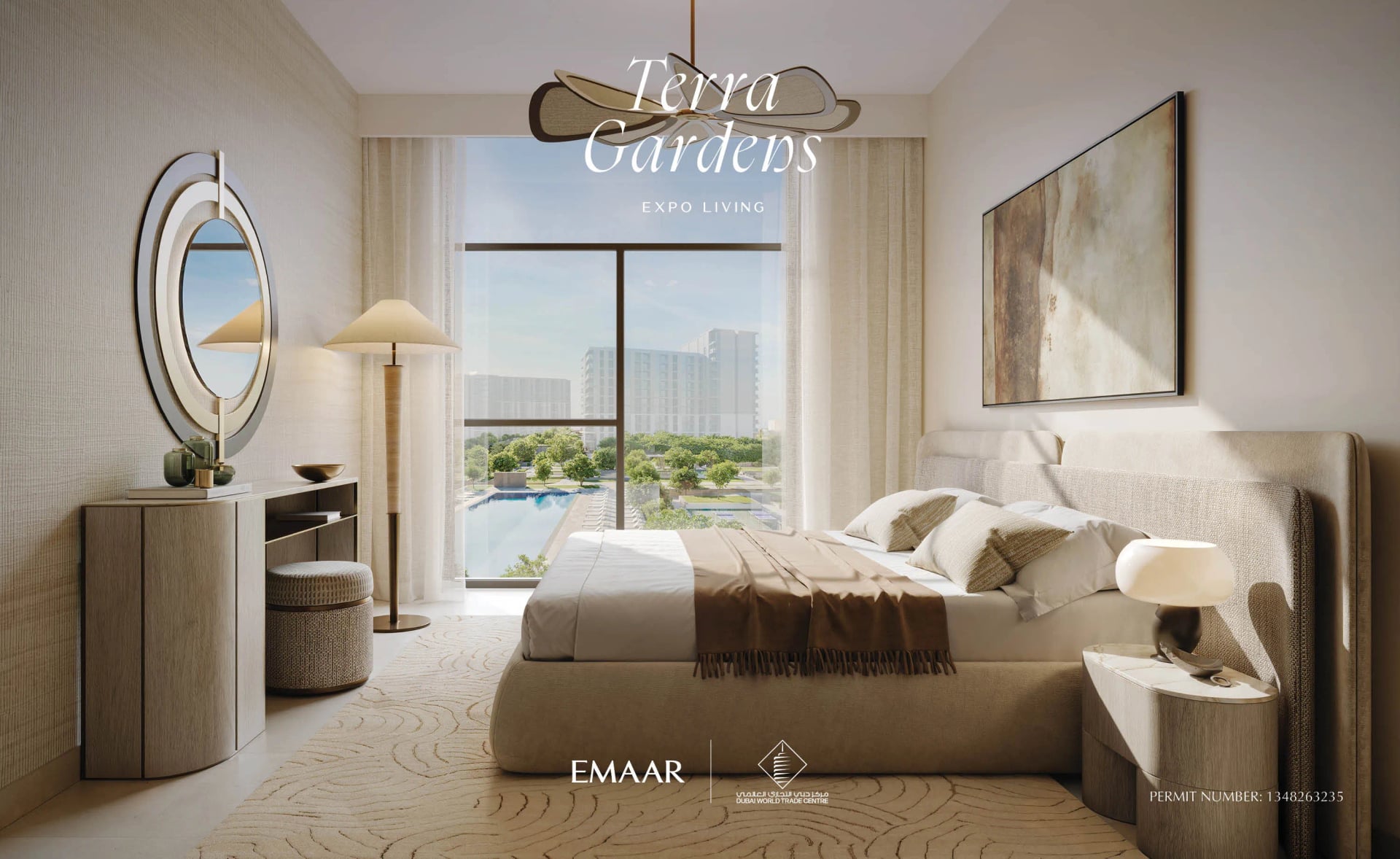 Terra Gardens by Emaar, image 3 of 6. Render supplied by developer.