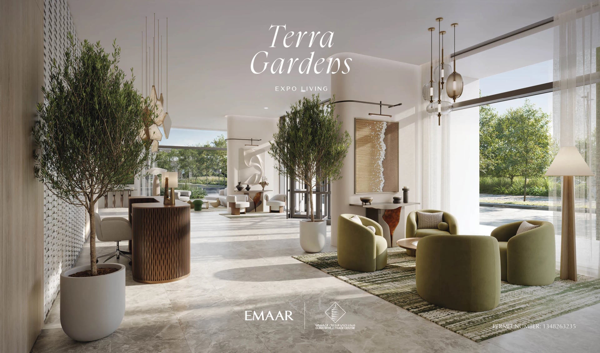 Terra Gardens by Emaar, image 6 of 6. Render supplied by developer.