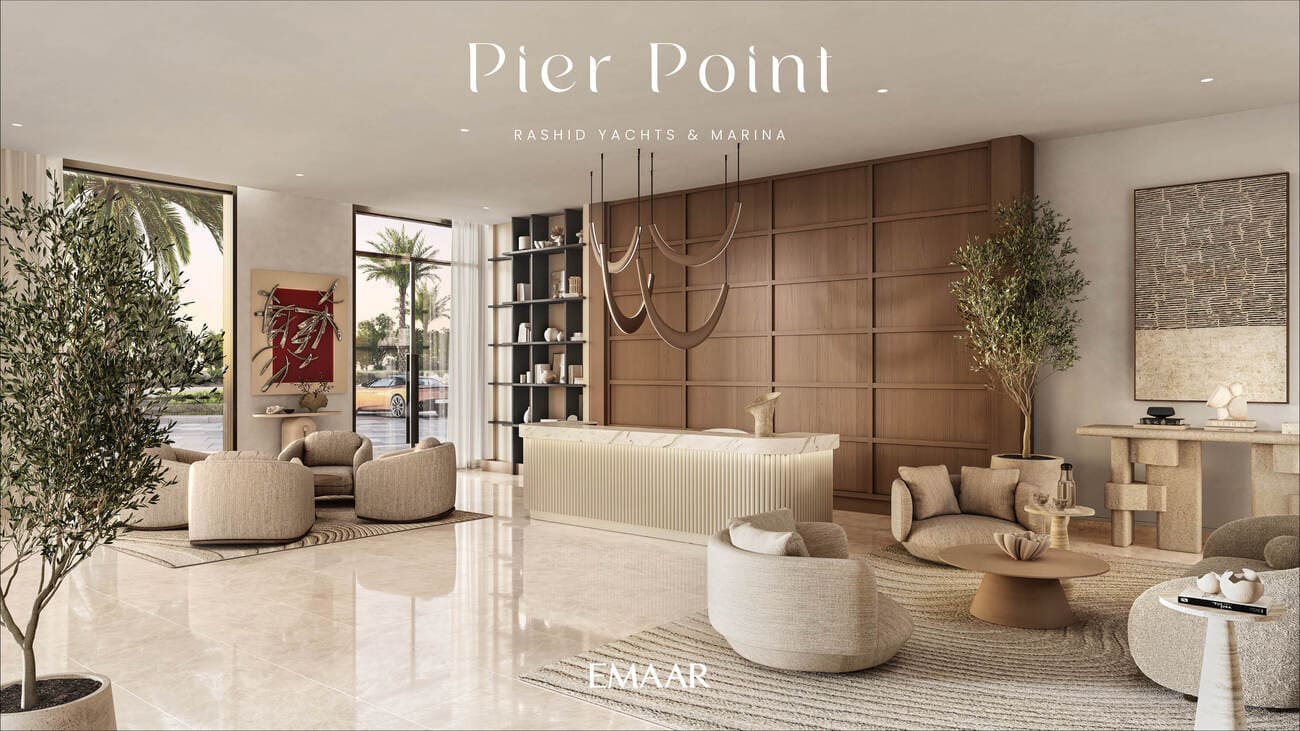 Pier Point by Emaar, image 9 of 9. Render supplied by developer.