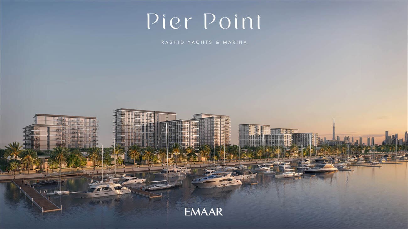 Pier Point by Emaar, image 2 of 9. Render supplied by developer.