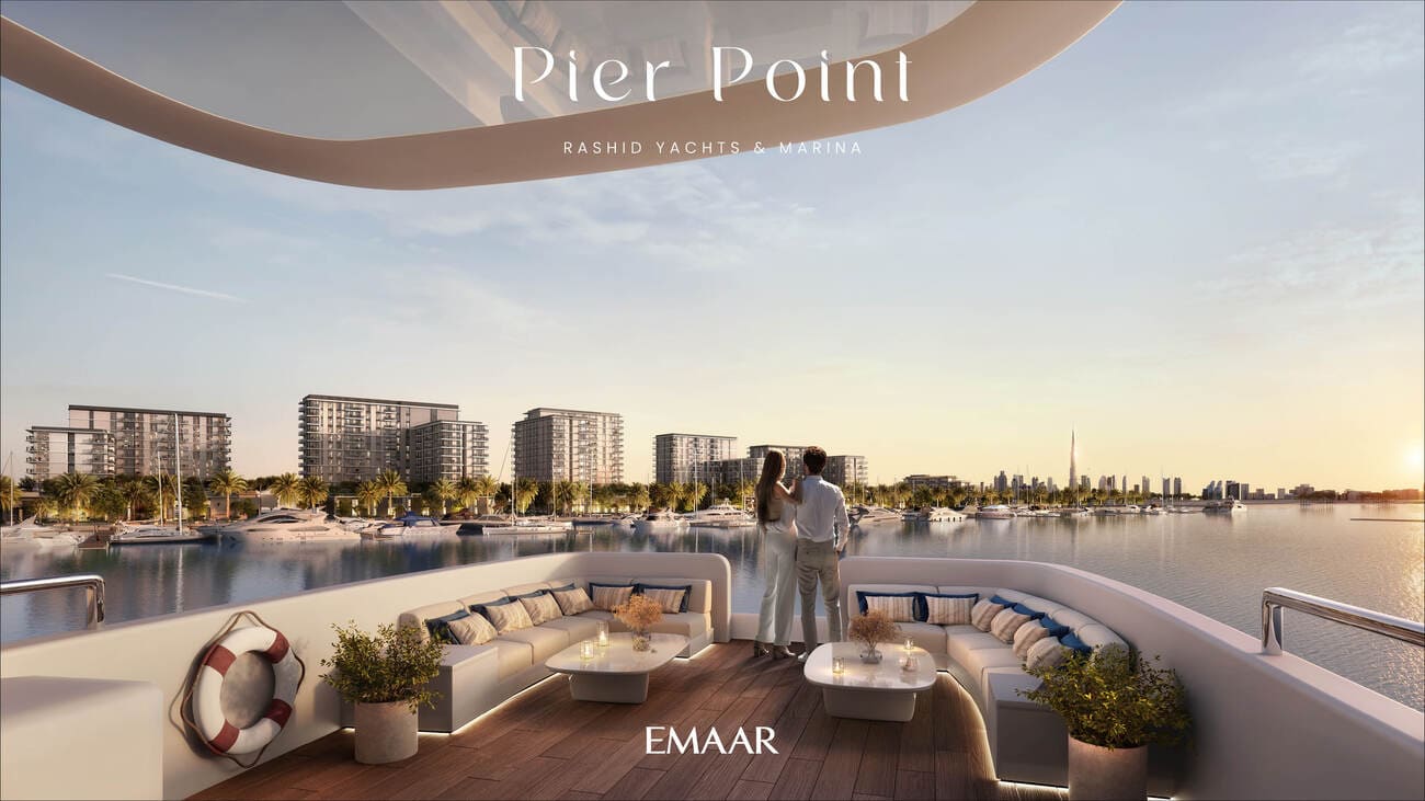 Pier Point by Emaar, image 3 of 9. Render supplied by developer.
