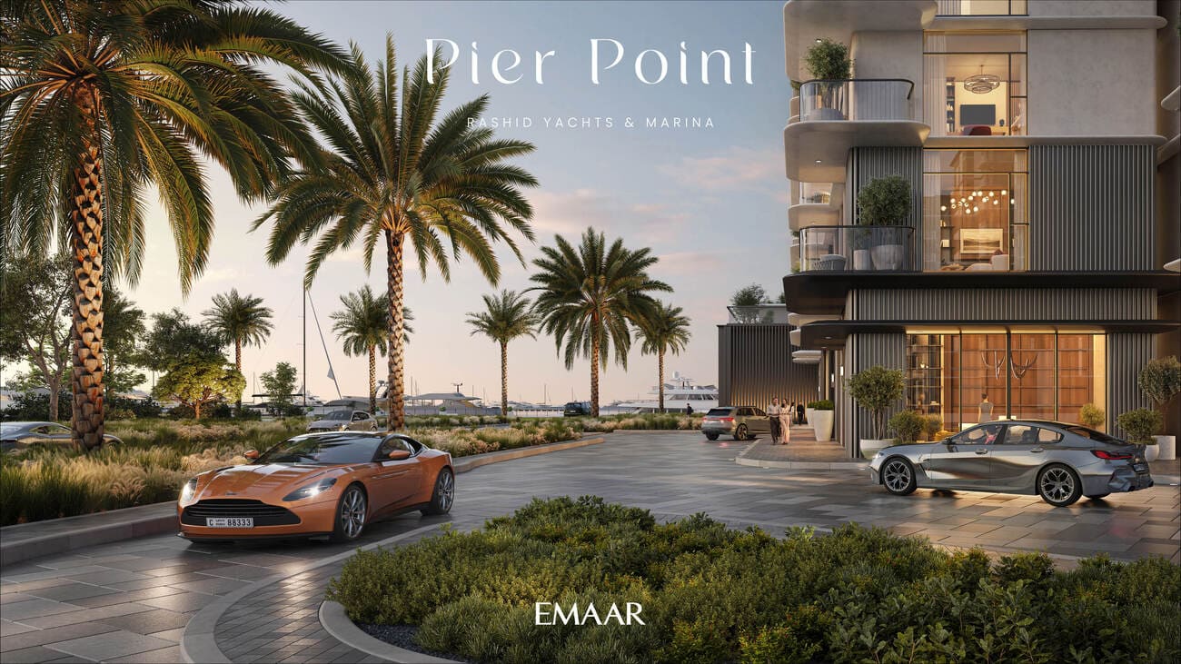 Pier Point by Emaar, image 4 of 9. Render supplied by developer.