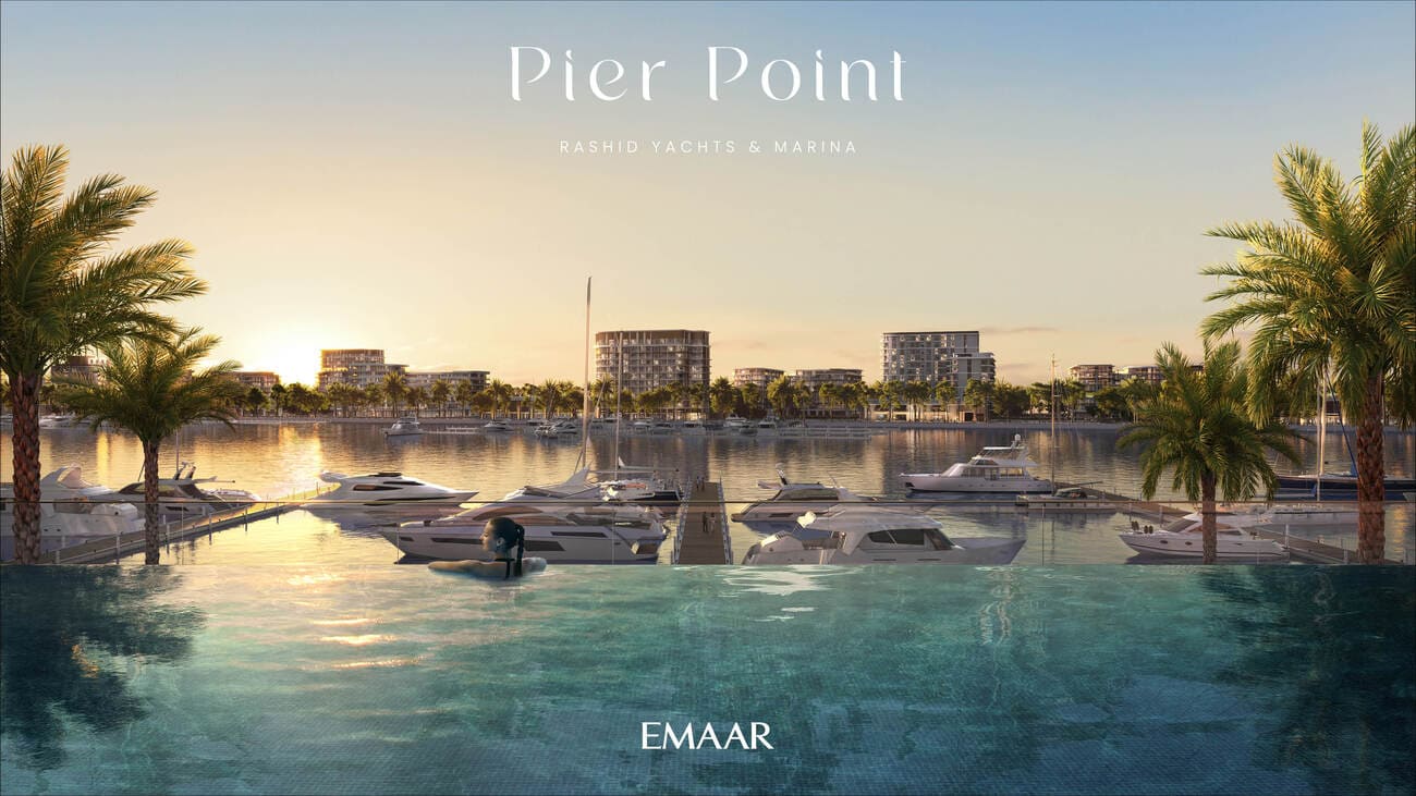 Pier Point by Emaar, image 5 of 9. Render supplied by developer.