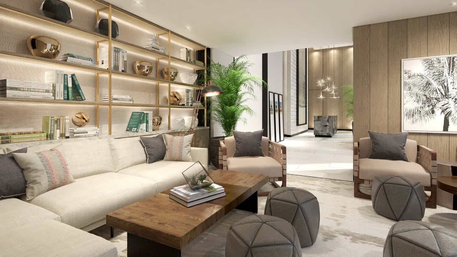 Vida Dubai Marina by Emaar, image 8 of 12. Render supplied by developer.