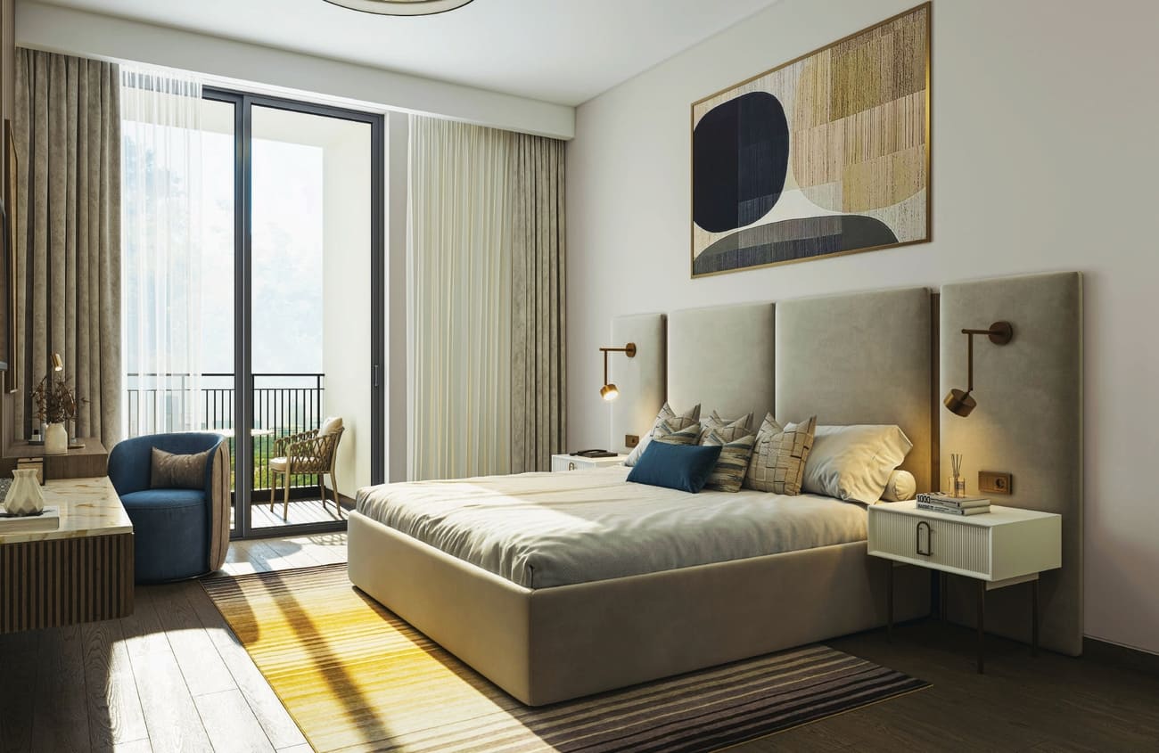 Marriott Residences Sheikh Zayed Road by Al Ali Property Investment (API), image 4 of 6. Render supplied by developer.