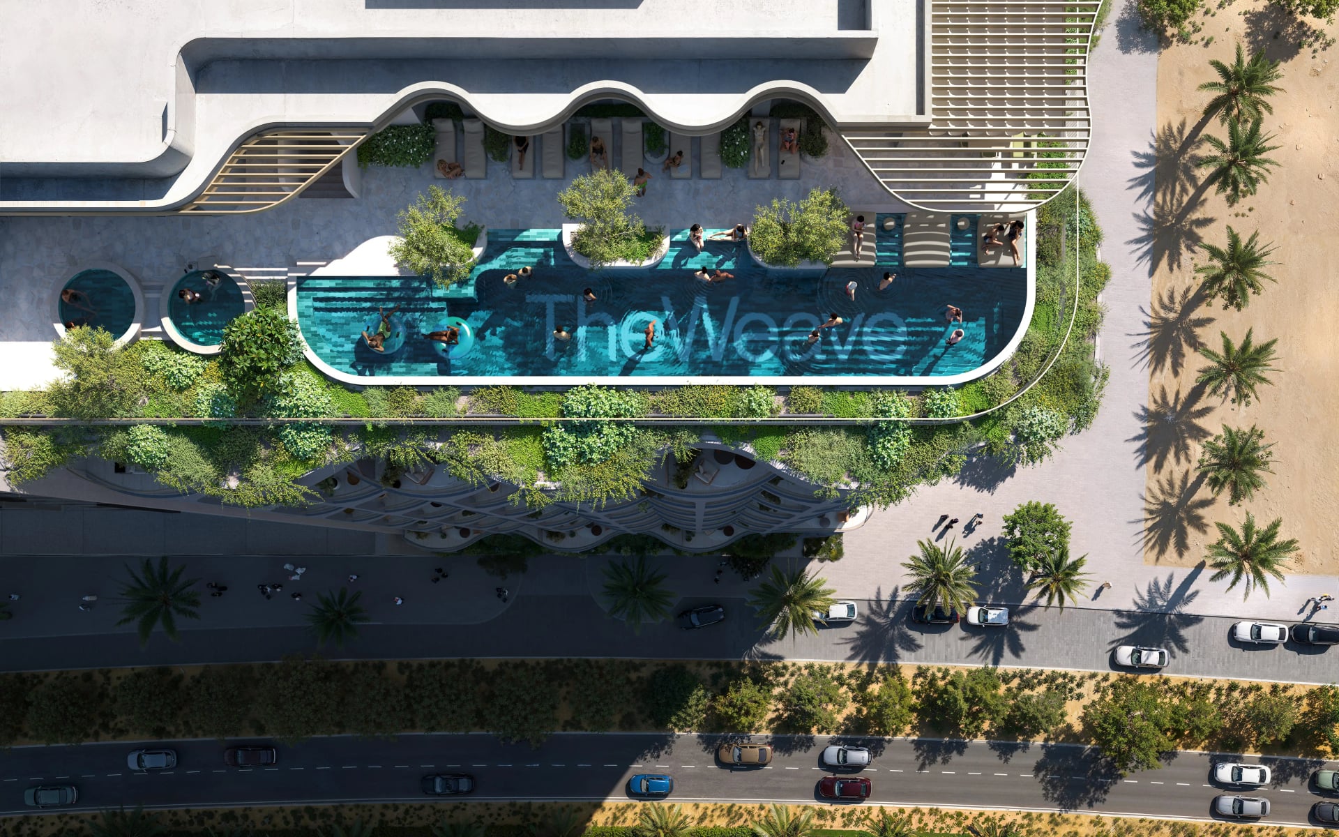 The Weave – Al Ghurair by Al Ghurair Properties, image 3 of 14. Render supplied by developer.